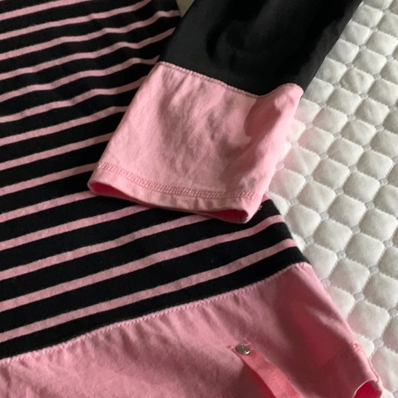 Lauren Ralph Lauren Petite Black and Pink Top - Picture 7 of 10